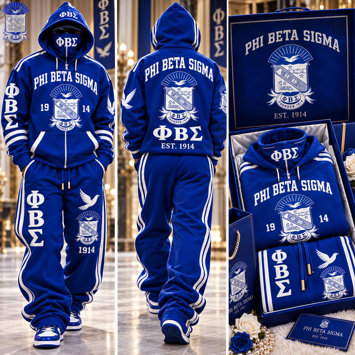 Premium Masked Hoodie Tracksuit Set HANNN TND PBS 2010265