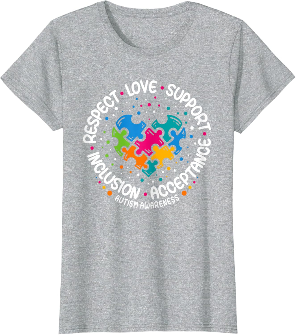 Autism Awareness Respect Love Support Blue Autism