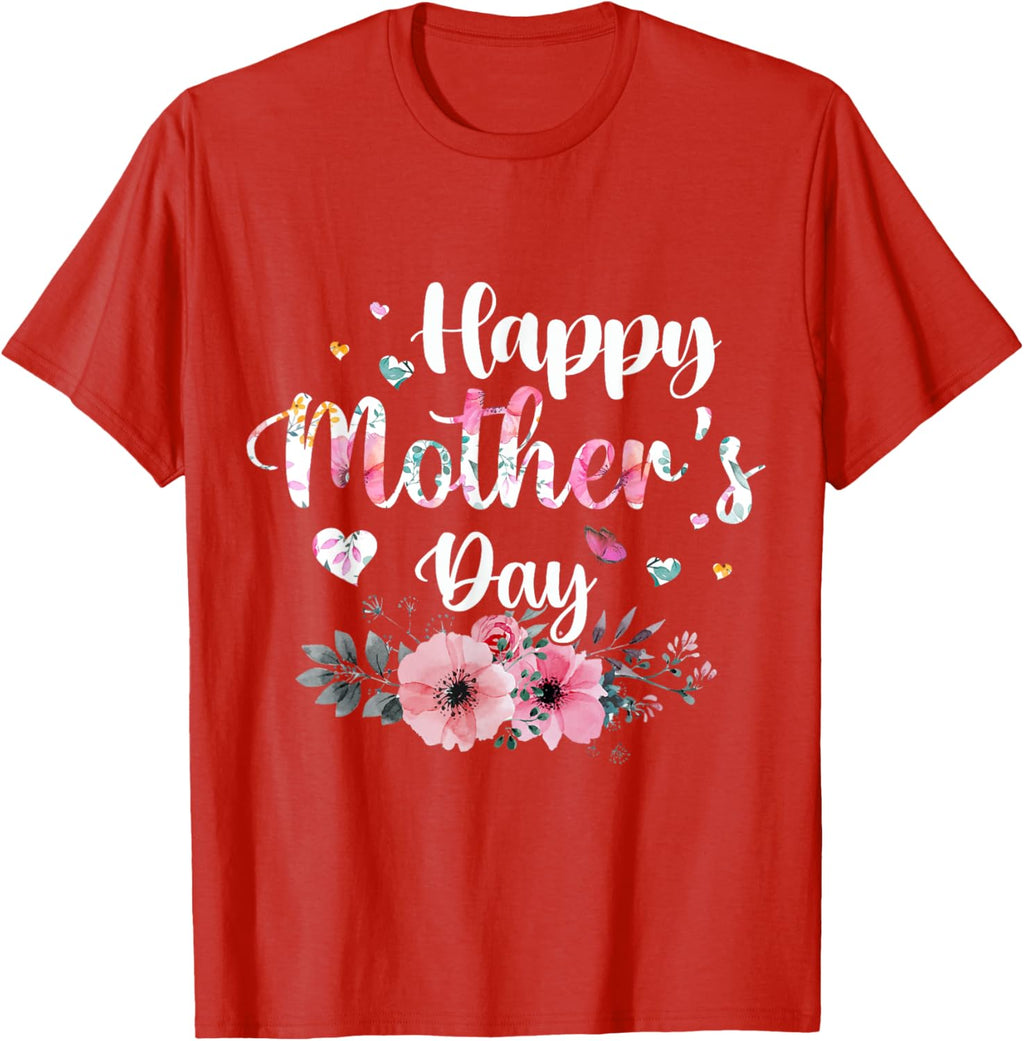 Happy Mother's Day 2025 Cute Floral for Women Mom Grandma